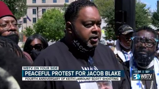 ‘We’re Demanding Equal Justice’: Jacob Blake Sr. Leads March in Charlotte, NC for Victims of Police Violence